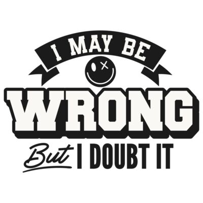 I may be wrong Thumbnail