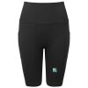 Women’s TriDri® ribbed seamless '3D Fit' cycle shorts Thumbnail